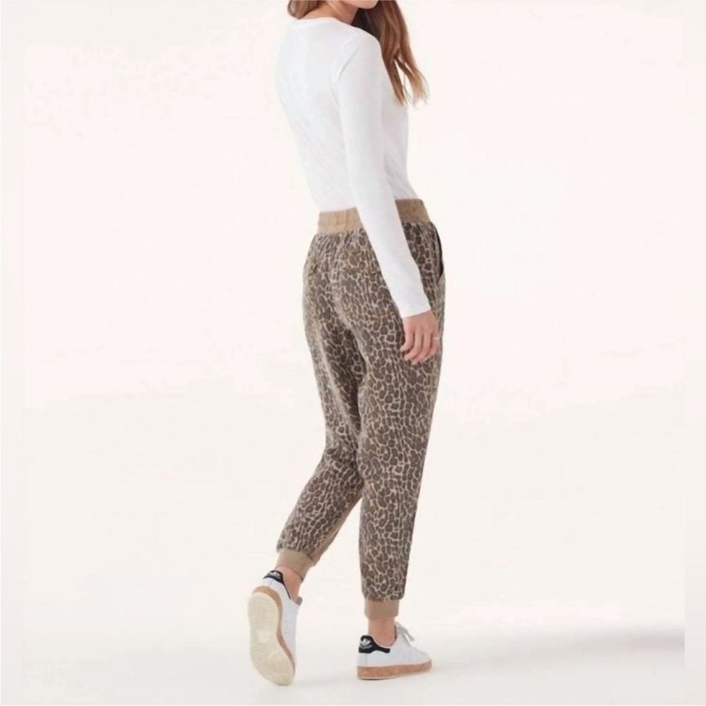 Splendid Boardwalk Joggers in Leopard Size Medium - Picture 4 of 14
